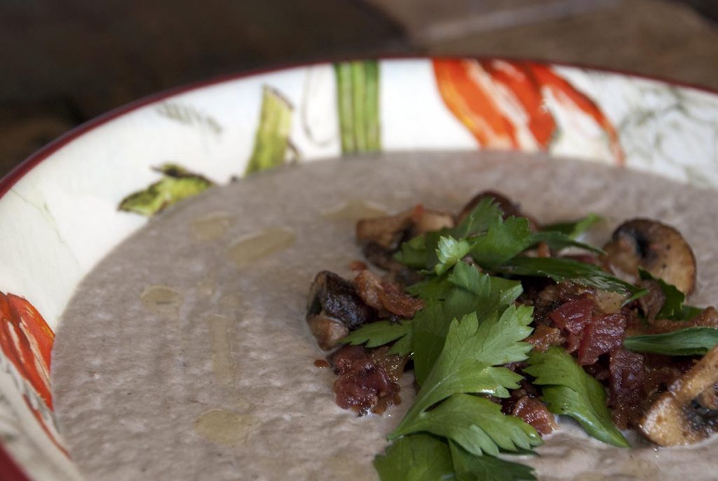 Sinful Cremini of Mushroom Soup | DJ Foodie