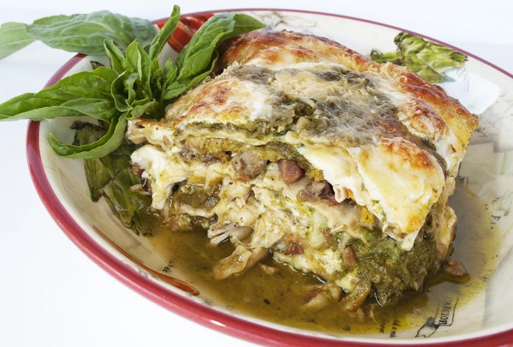 Super Sloppy Cheesy Green Lasagna DJ Foodie